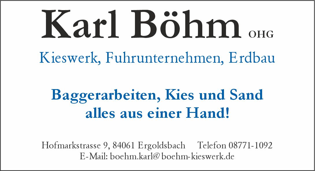 Karl Böhm OHG