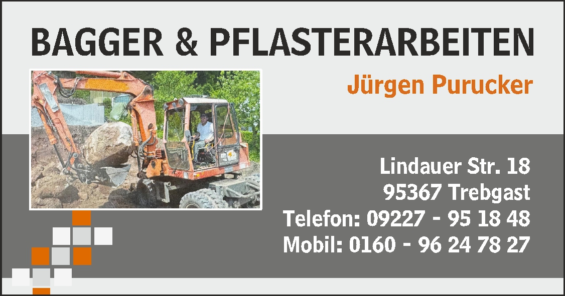 Bagger & Pflasterarbeiten Jürgen Purucker