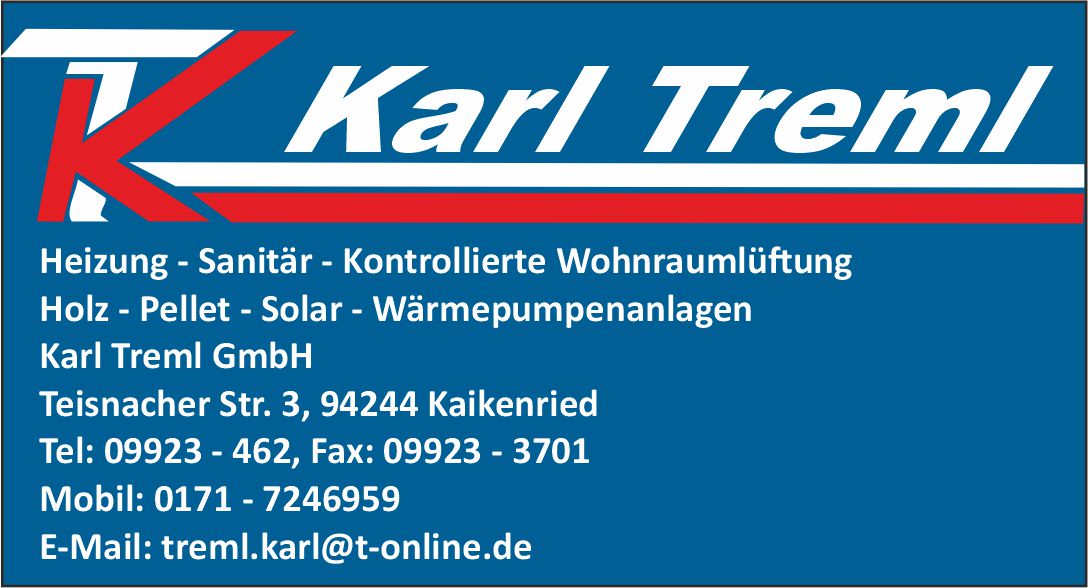 Karl Treml GmbH - Sanitär & Heizungsbau