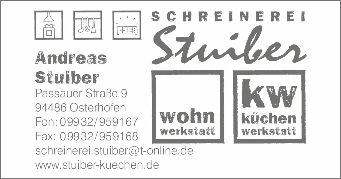 Schreinerei Stuiber