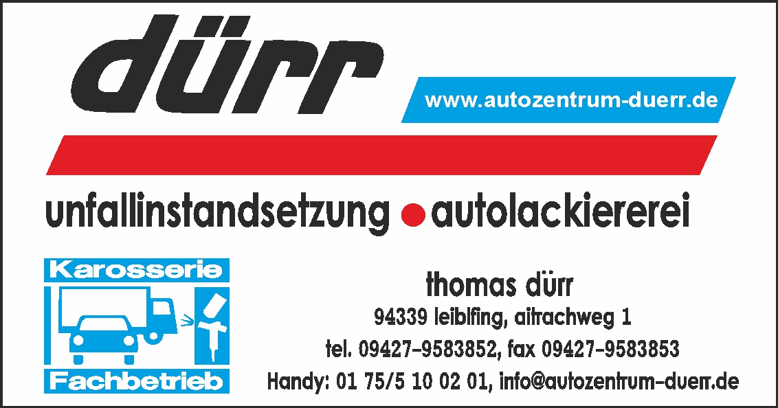 Dürr Unfallinstandsetzung Autolackiererei