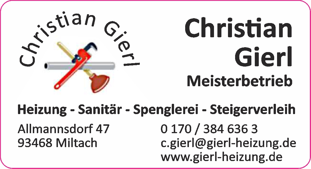 Christian Gierl Heizung-Sanitär-Spenglerei