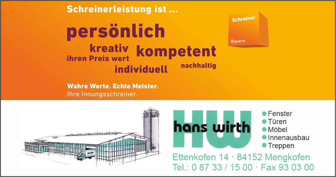 Hans Wirth Schreinerei