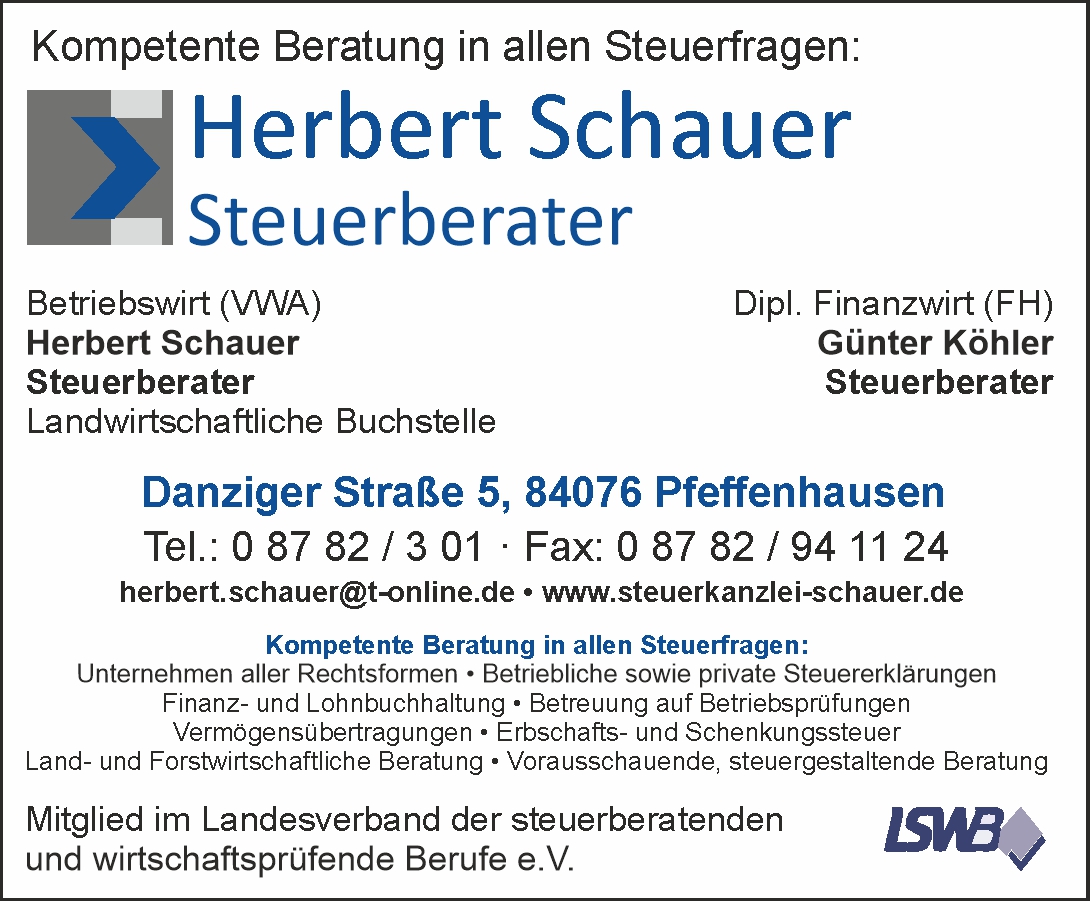 Herbert Schauer Steuerberater