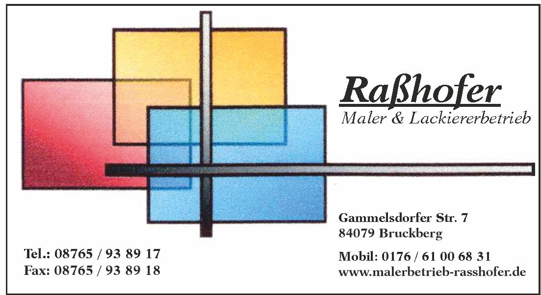 Raßhofer Malerbetrieb