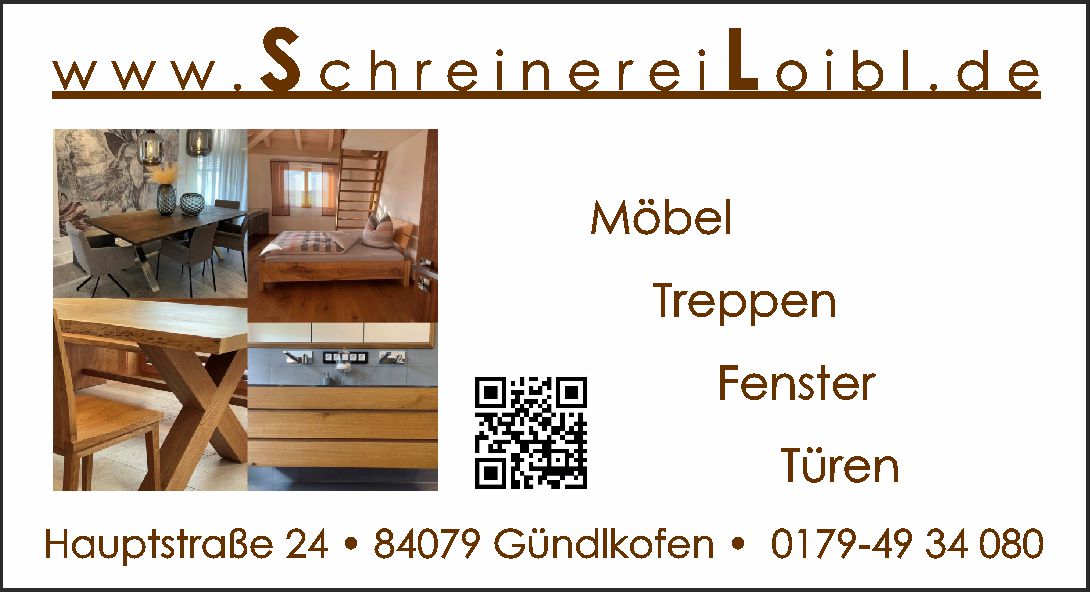 Schreinerei Loibl Gündlkofen