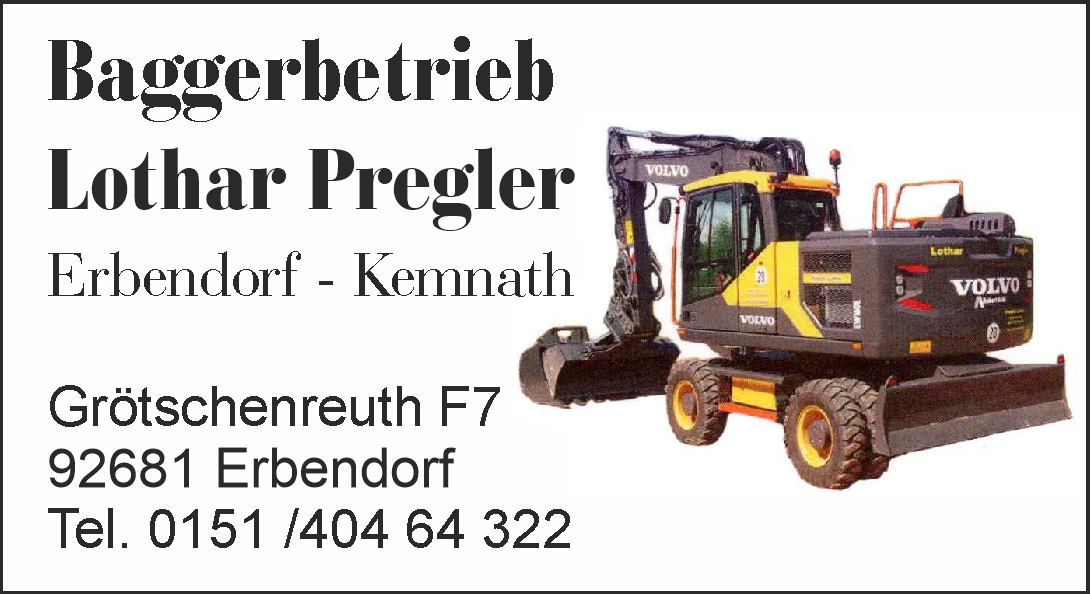 Baggerbetrieb Lothar Pregler