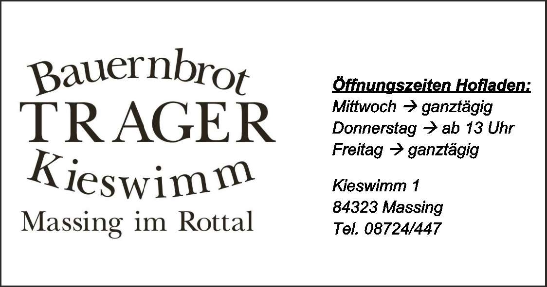 Bauernbrot Trager Kieswimm