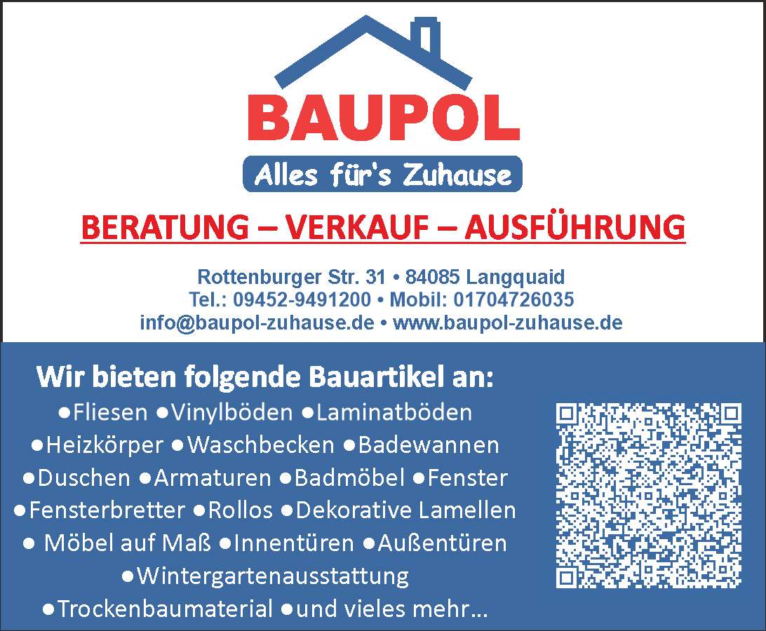 Baupol - Alles für's Zuhause