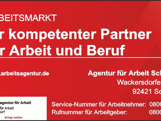 Agentur für Arbeit Schwandorf