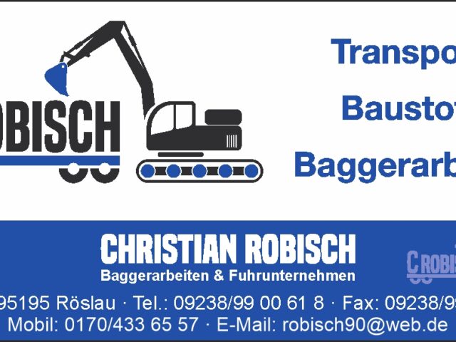 Robisch Baggerarbeiten & Fuhrunternehmen
