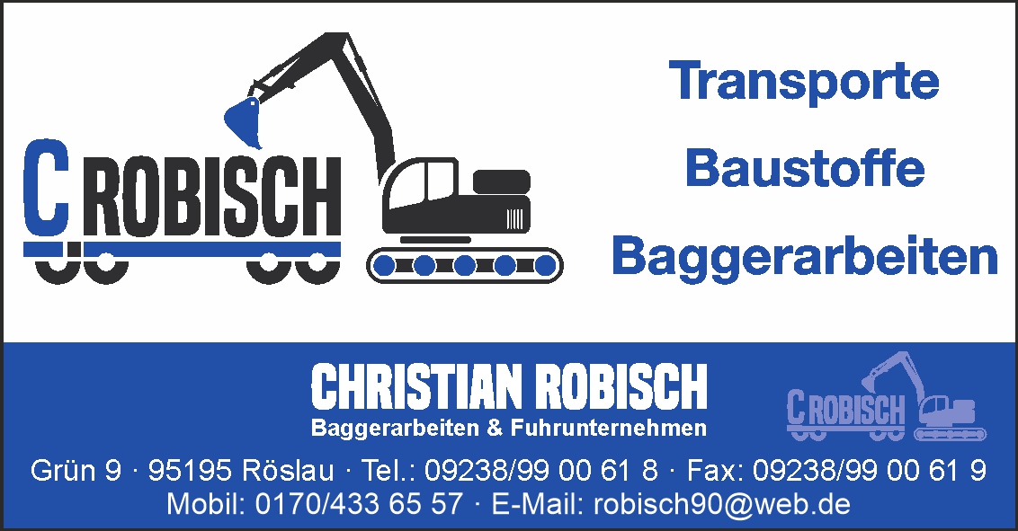 Robisch Baggerarbeiten & Fuhrunternehmen
