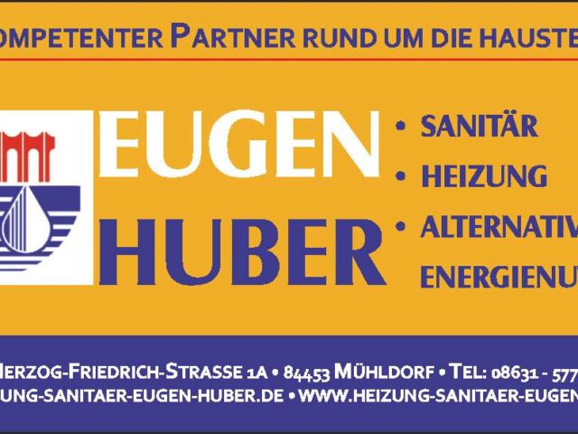 Eugen Huber - Gas - Sanitär - Heizung - alternative Energienutzung