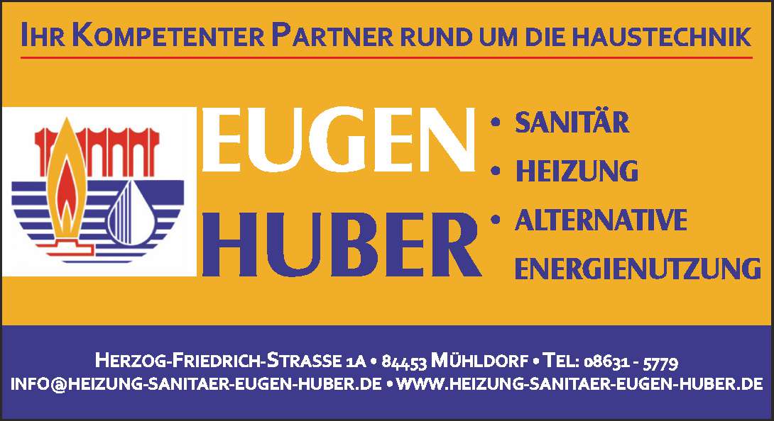 Eugen Huber - Gas - Sanitär - Heizung - alternative Energienutzung