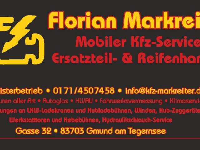 Florian Markreiter  Mobiler KFZ-Service