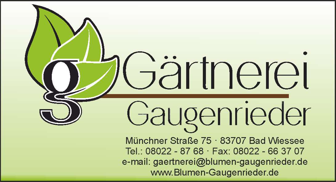 Gärtnerei Gaugenrieder
