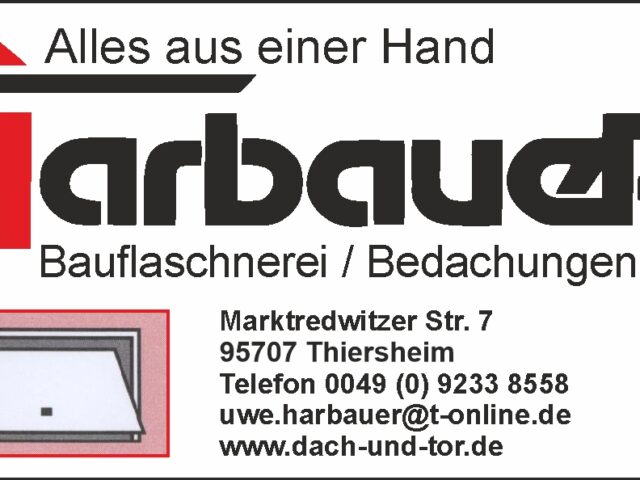 Firma Harbauer Bauflaschnerei / Bedachungen