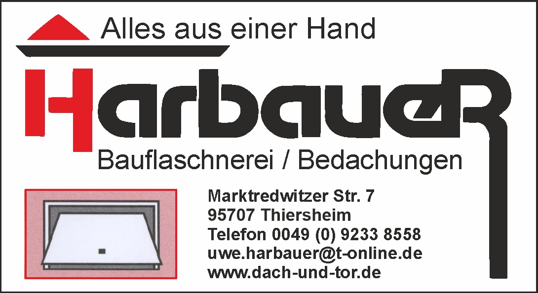 Firma Harbauer Bauflaschnerei / Bedachungen