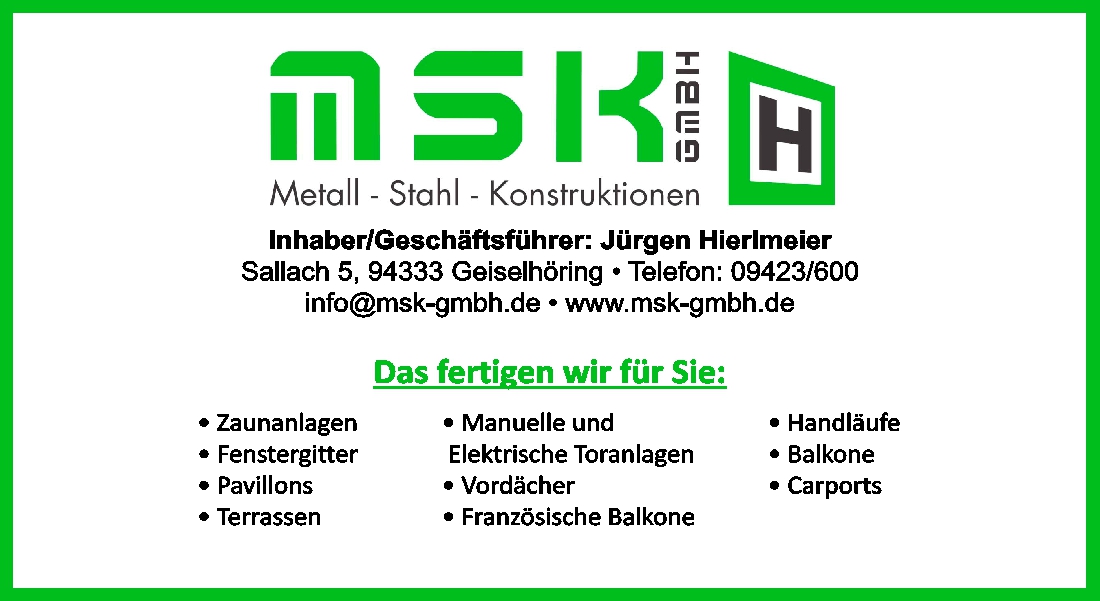 MSK Metall - Stahl - Konstruktionen GmbH