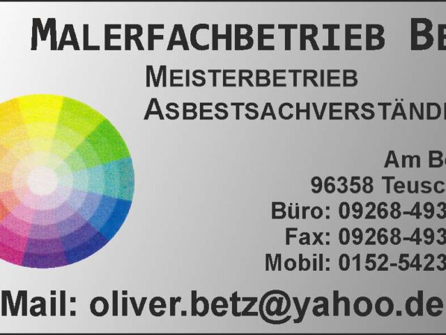 Malerfachbetrieb Betz