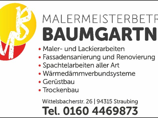 Matthias Baumgartner Maler- u. Lackiererbetrieb