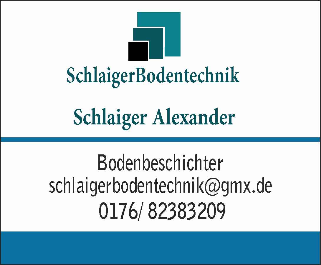 Alexander Schlaiger Bodentechnik