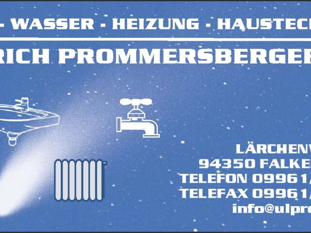 Ulrich Prommersberger Gas - Wasser - Heizung - Haustechnik