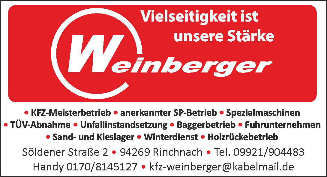 KFZ - Weinberger