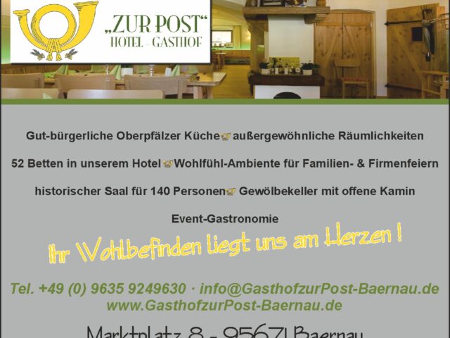 Zur Post Hotel-Gasthof Bärnau