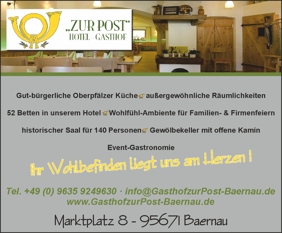 Zur Post Hotel-Gasthof Bärnau