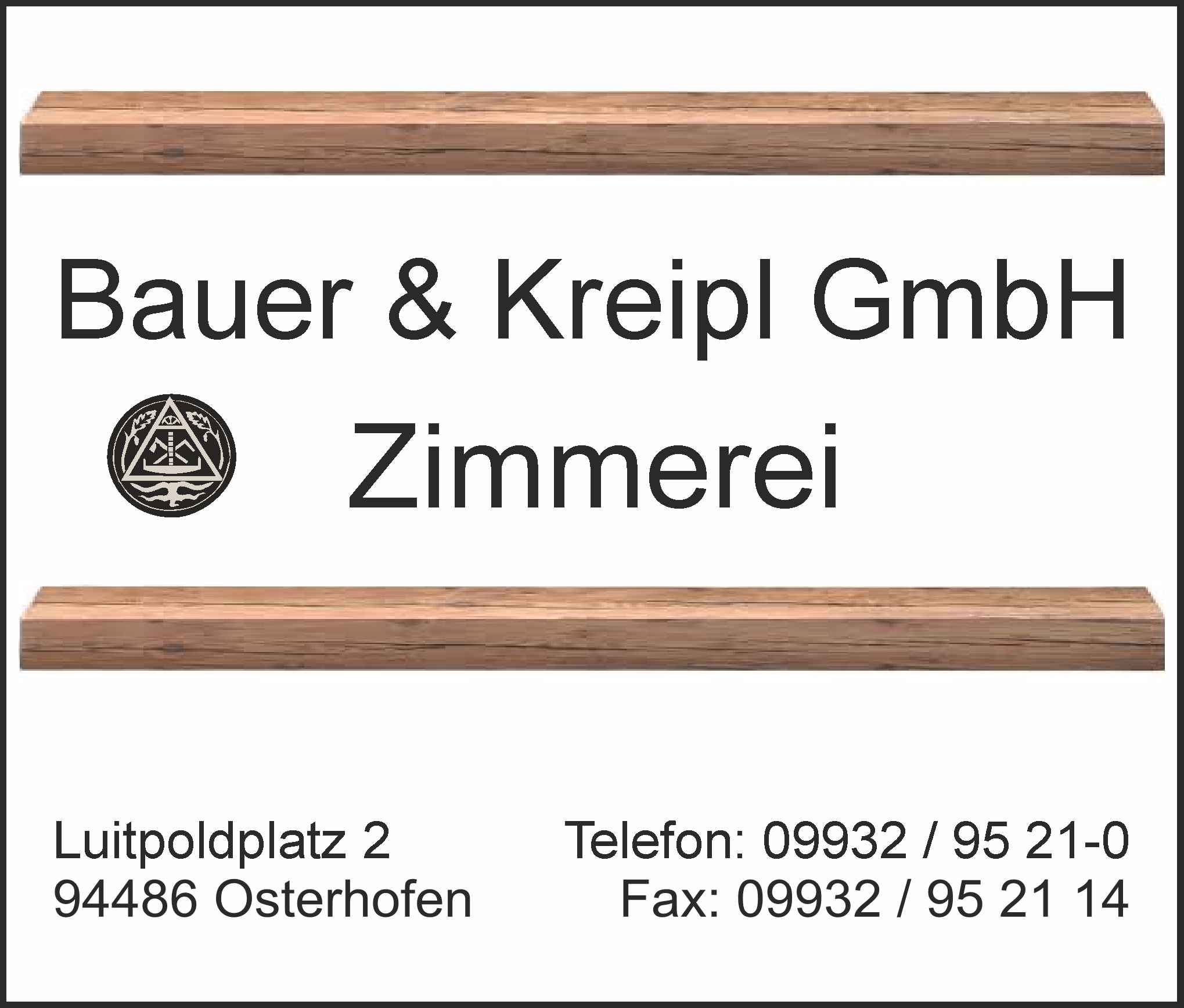 Bauer und Kreipl Holzbau GmbH