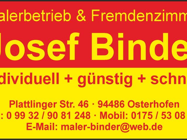 Malerbetrieb J. Binder
