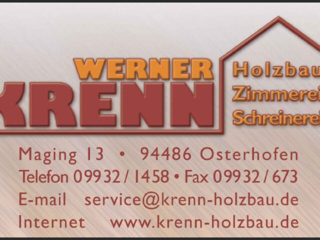 Zimmerei und Schreinerei Werner Krenn