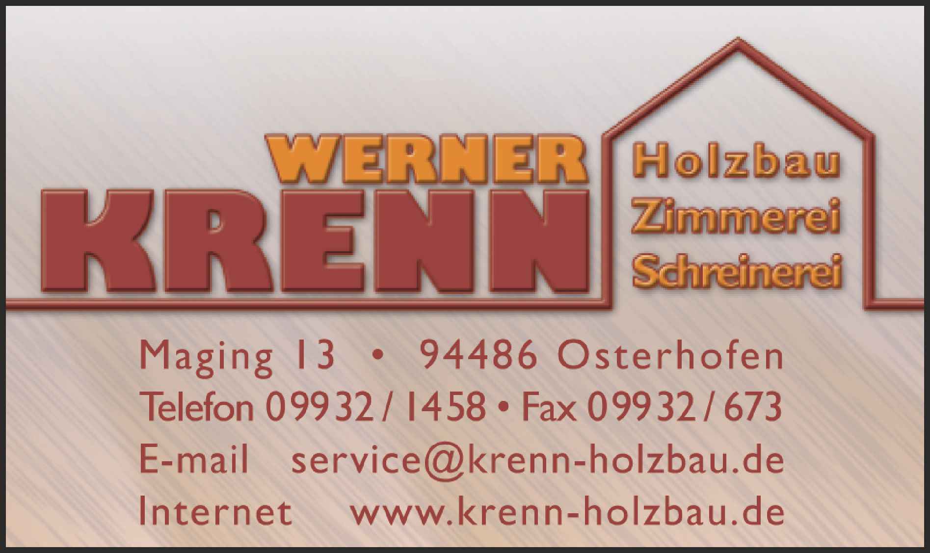 Zimmerei und Schreinerei Werner Krenn