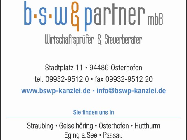 b s w & partner mbB Steuerberatungsgesellschaft