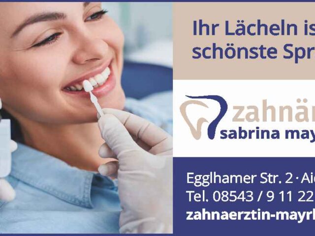 Zahnärztin Sabrina Mayrhofer