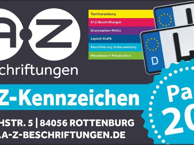 A - Z Beschriftungen, Handel mit chemisch technischen Produkten und Zubehör