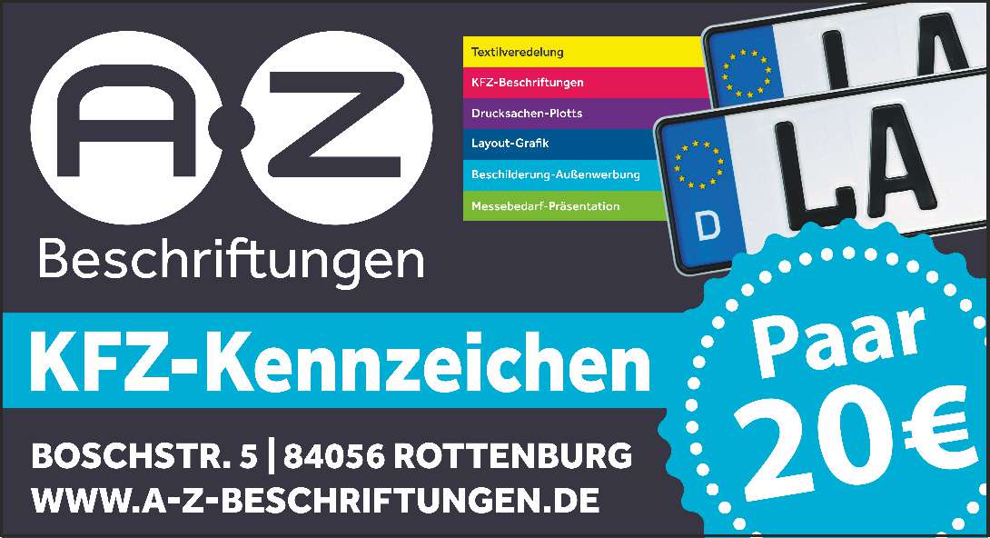 A - Z Beschriftungen, Handel mit chemisch technischen Produkten und Zubehör