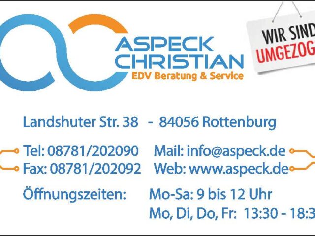 EDV-Beratung & Service - Aspeck