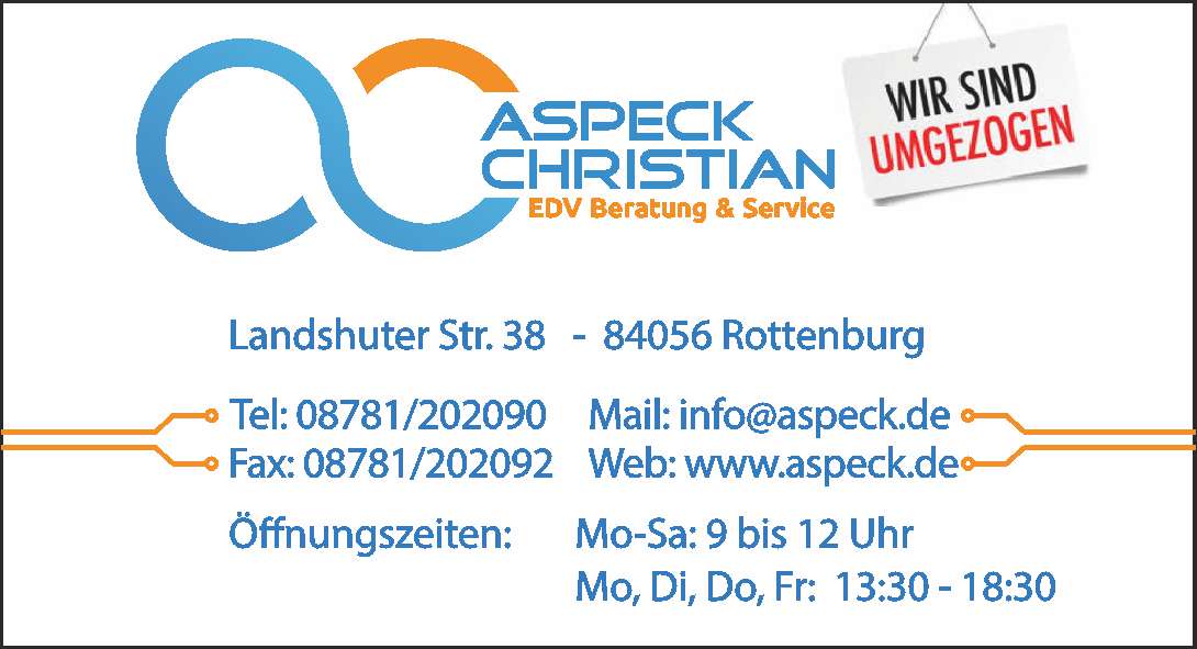 EDV-Beratung & Service - Aspeck
