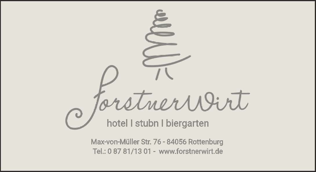 Forstnerwirt Hotel/Stubn/Biergarten
