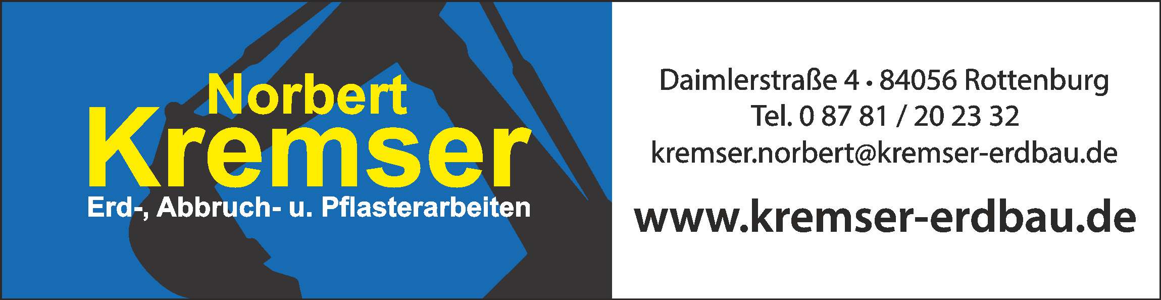 Norbert Kremser Erd- und Abbrucharbeiten