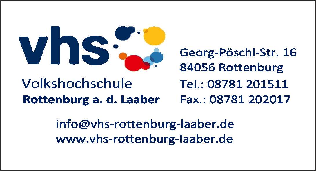 Volkshochschule Rottenburg an der Laaber e.V.