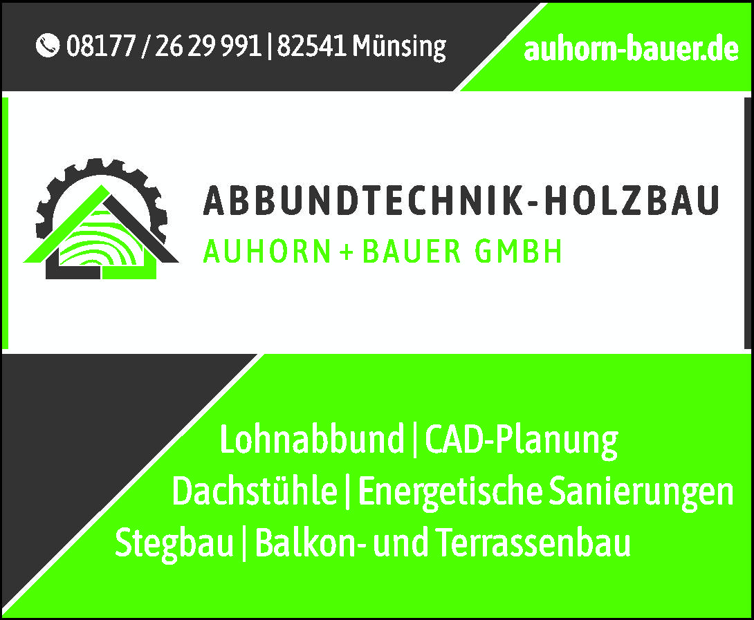 Abbundtechnik-Holzbau Auhorn & Bauer GmbH