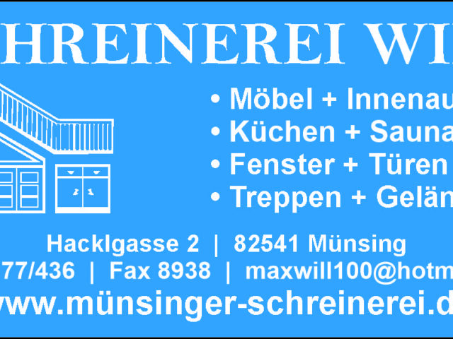 Schreinerei Will