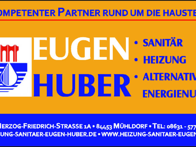 Eugen Huber - Gas - Sanitär - Heizung - alternative Energienutzung