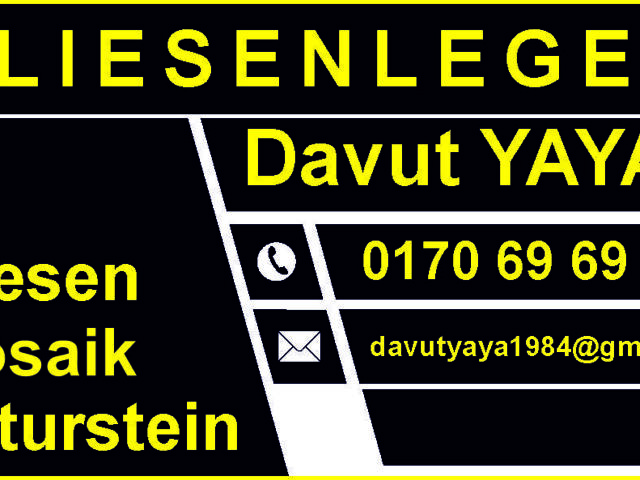 Fliesenleger Davut Yaya
