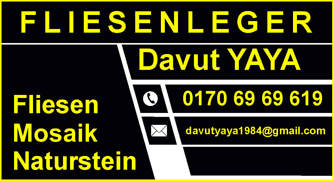 Fliesenleger Davut Yaya