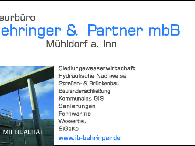 Ingenieurbüro Behringer & Partner mbB