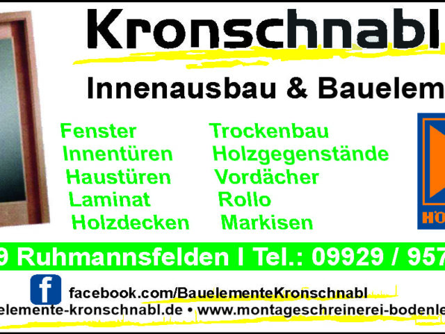 Kronschnabl A. Innenausbau & Bauelemente